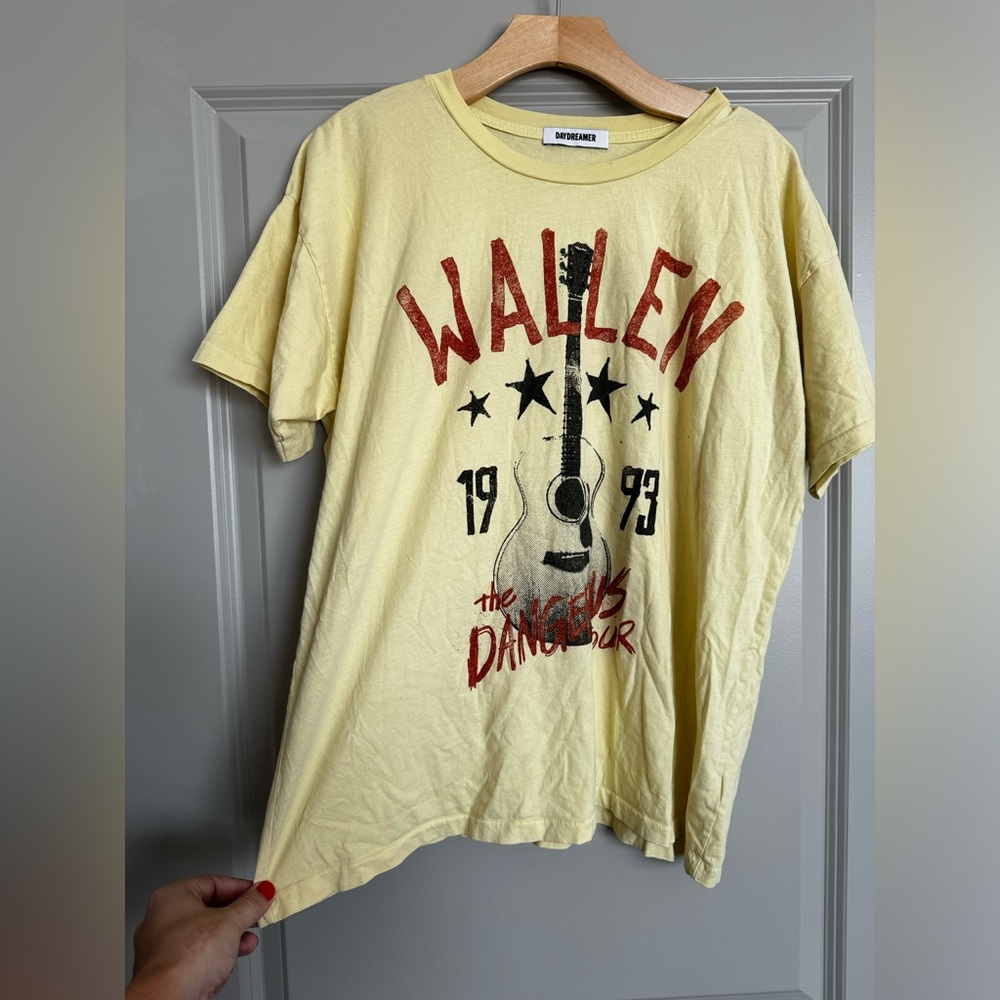 Daydreamer Yellow Wallen Graphic Tee